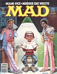 Cover for Mad (EC, 1952 series) #261