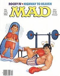 Cover for Mad (EC, 1952 series) #262