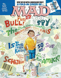 Cover for Mad (EC, 1952 series) #320