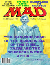 Cover for Mad (EC, 1952 series) #324