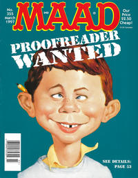 Cover for Mad (EC, 1952 series) #355