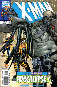 Cover for X-Man (Marvel, 1995 series) #53 [Direct Edition]