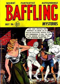 Cover for Baffling Mysteries (Ace Magazines, 1951 series) #9