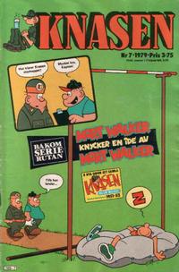 Cover Thumbnail for Knasen (Semic, 1970 series) #7/1979