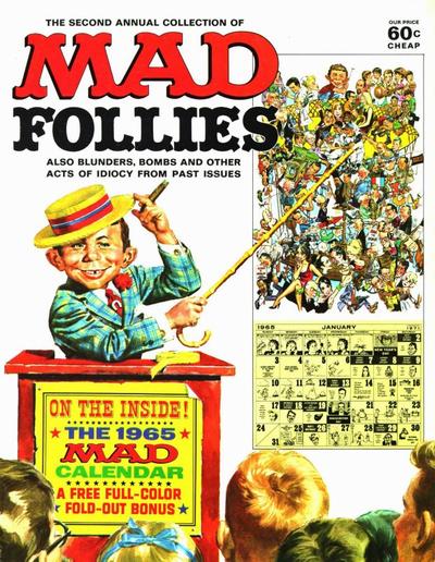 Cover for Mad Follies (EC, 1963 series) #2