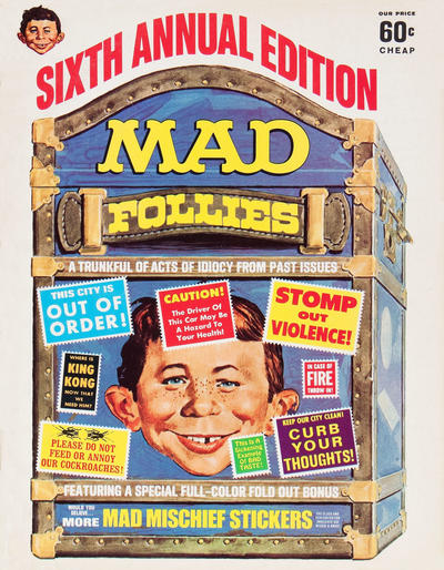 Cover for Mad Follies (EC, 1963 series) #6