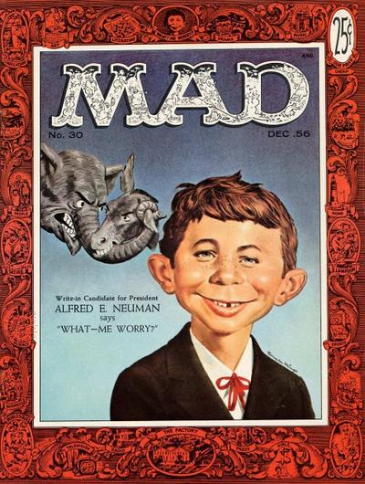 Cover for Mad (EC, 1952 series) #30