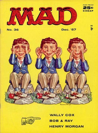 Cover for Mad (EC, 1952 series) #36
