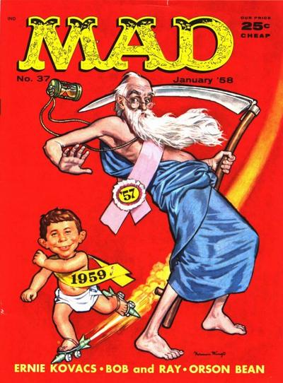 Cover for Mad (EC, 1952 series) #37