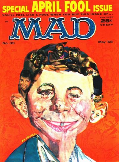 Cover for Mad (EC, 1952 series) #39