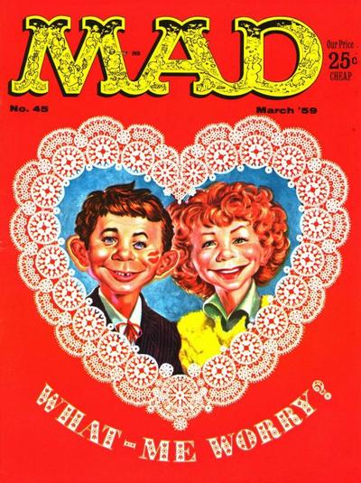 Cover for Mad (EC, 1952 series) #45