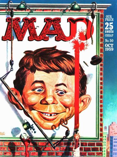 Cover for Mad (EC, 1952 series) #50