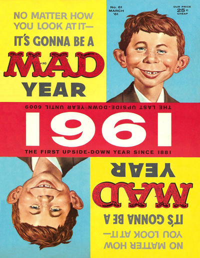 Cover for Mad (EC, 1952 series) #61