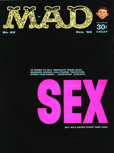 Cover for Mad (EC, 1952 series) #83 [30¢]