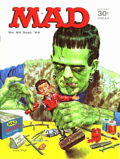 Cover for Mad (EC, 1952 series) #89