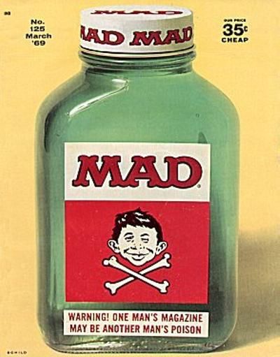 Cover for Mad (EC, 1952 series) #125