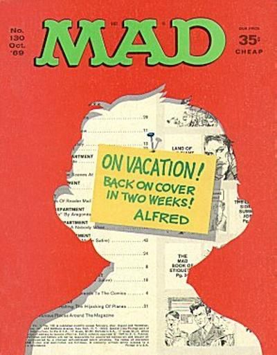 Cover for Mad (EC, 1952 series) #130