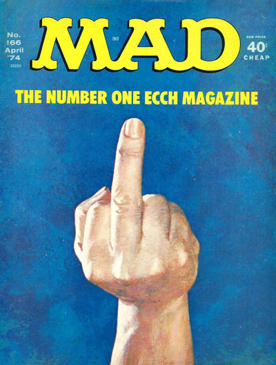 Cover for Mad (EC, 1952 series) #166