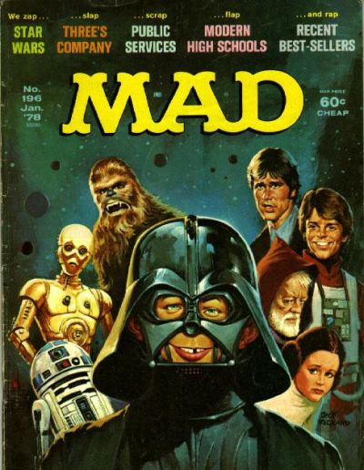 Cover for Mad (EC, 1952 series) #196
