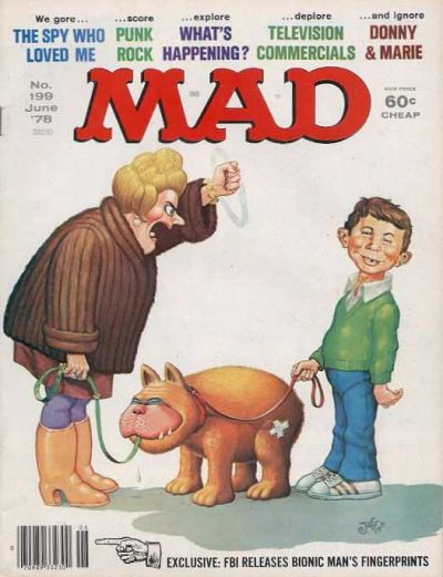Cover for Mad (EC, 1952 series) #199