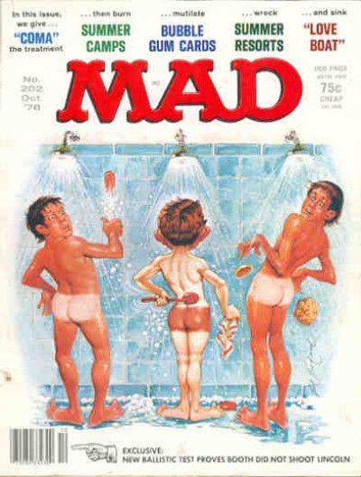 Cover for Mad (EC, 1952 series) #202