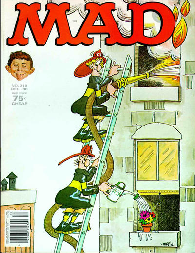 Cover for Mad (EC, 1952 series) #219