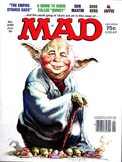 Cover for Mad (EC, 1952 series) #220