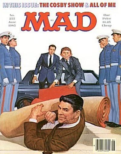 Cover for Mad (EC, 1952 series) #255