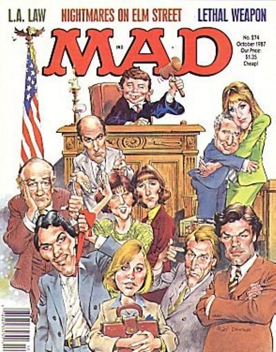 Cover for Mad (EC, 1952 series) #274