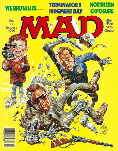 Cover for Mad (EC, 1952 series) #308