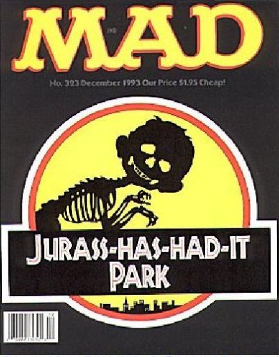Cover for Mad (EC, 1952 series) #323