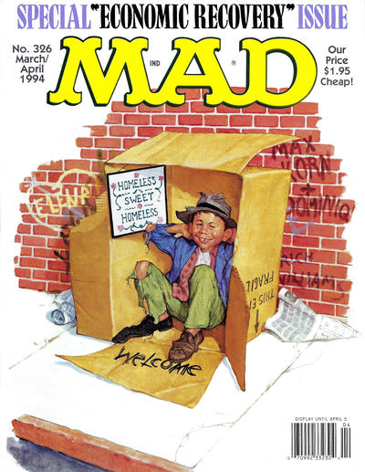 Cover for Mad (EC, 1952 series) #326