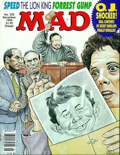 Cover for Mad (EC, 1952 series) #332
