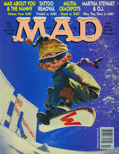 Cover for Mad (EC, 1952 series) #342