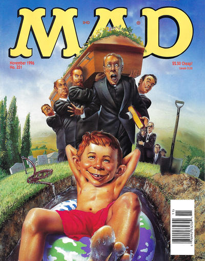 Cover for Mad (EC, 1952 series) #351