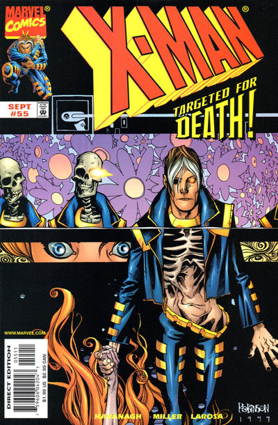 Cover for X-Man (Marvel, 1995 series) #55 [Direct Edition]