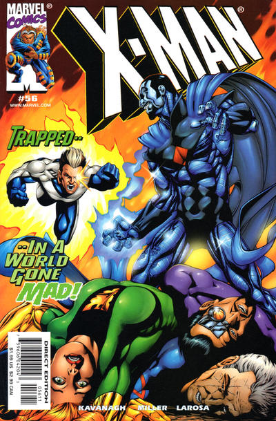 Cover for X-Man (Marvel, 1995 series) #56 [Direct Edition]