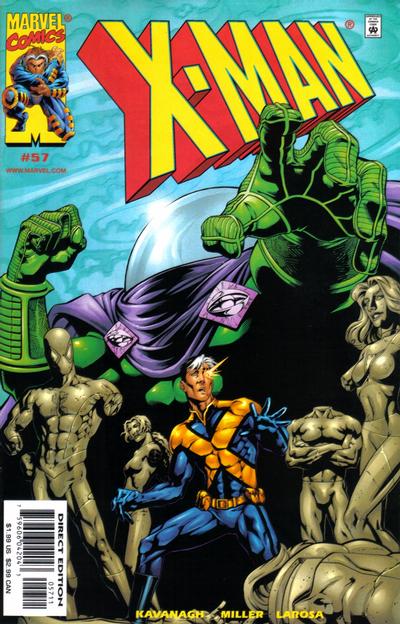 Cover for X-Man (Marvel, 1995 series) #57 [Direct Edition]