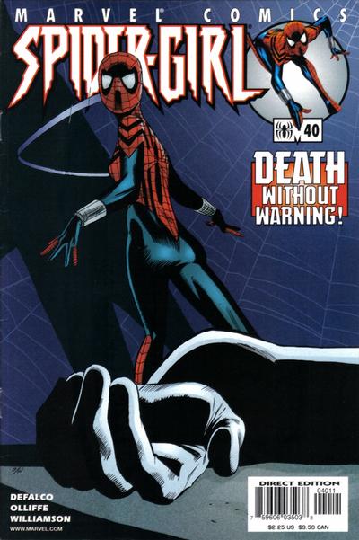 Cover for Spider-Girl (Marvel, 1998 series) #40 [Direct]