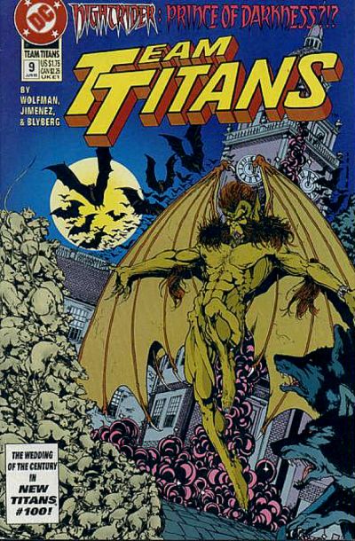 Cover for Team Titans (DC, 1992 series) #9
