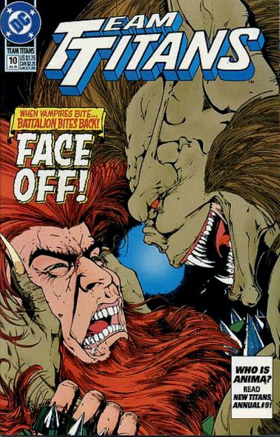 Cover for Team Titans (DC, 1992 series) #10
