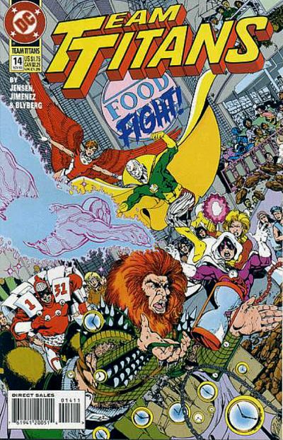 Cover for Team Titans (DC, 1992 series) #14