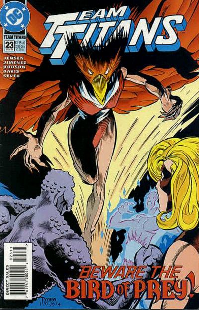 Cover for Team Titans (DC, 1992 series) #23