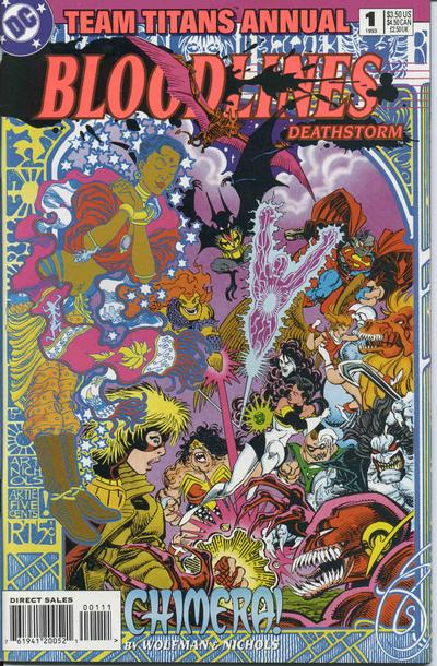 Cover for Team Titans Annual (DC, 1993 series) #1