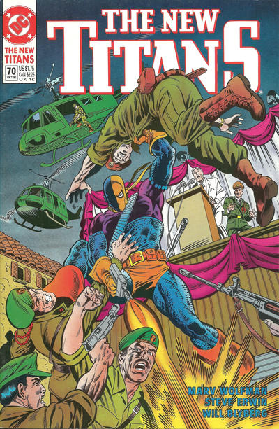 Cover for The New Titans (DC, 1988 series) #70