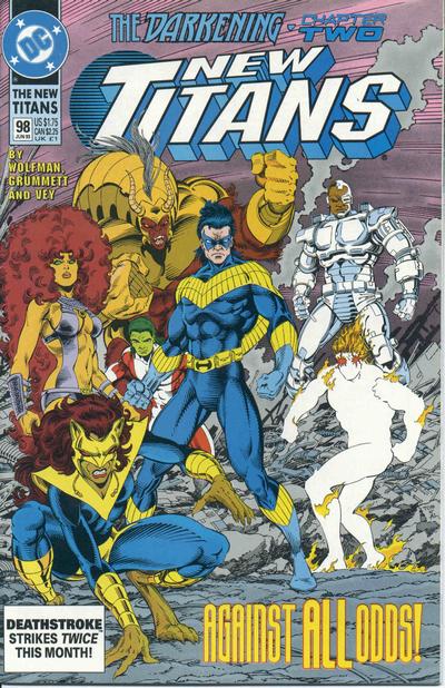 Cover for The New Titans (DC, 1988 series) #98