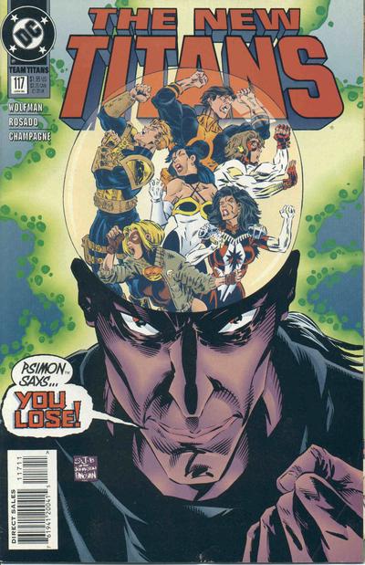 Cover for The New Titans (DC, 1988 series) #117