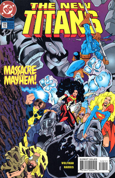 Cover for The New Titans (DC, 1988 series) #122