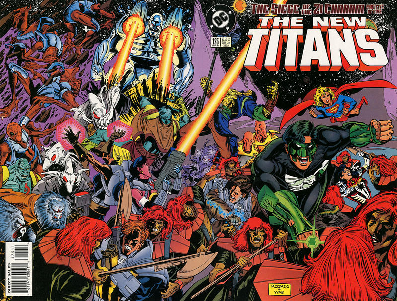 Cover for The New Titans (DC, 1988 series) #125