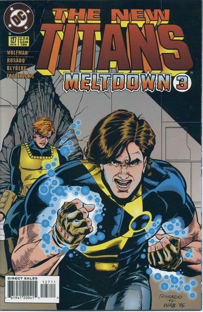 Cover for The New Titans (DC, 1988 series) #127